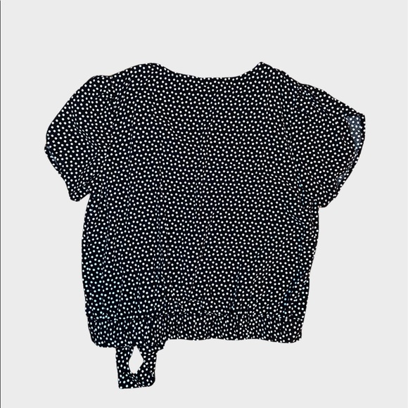 Tulip Sleeve Wrap Top - Picture 6 of 8